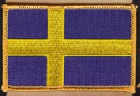 Swedish Flag Iron-On Patch